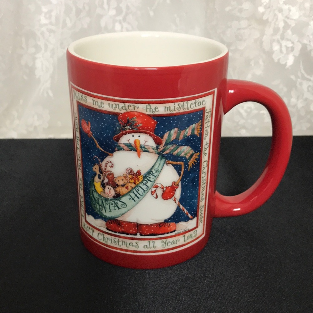 Crazy Mountain Christmas Mug 12 oz.